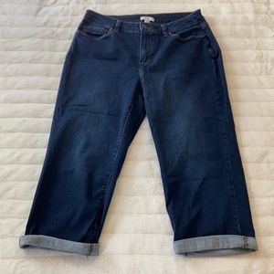 Croft & Barrow Denim Capris